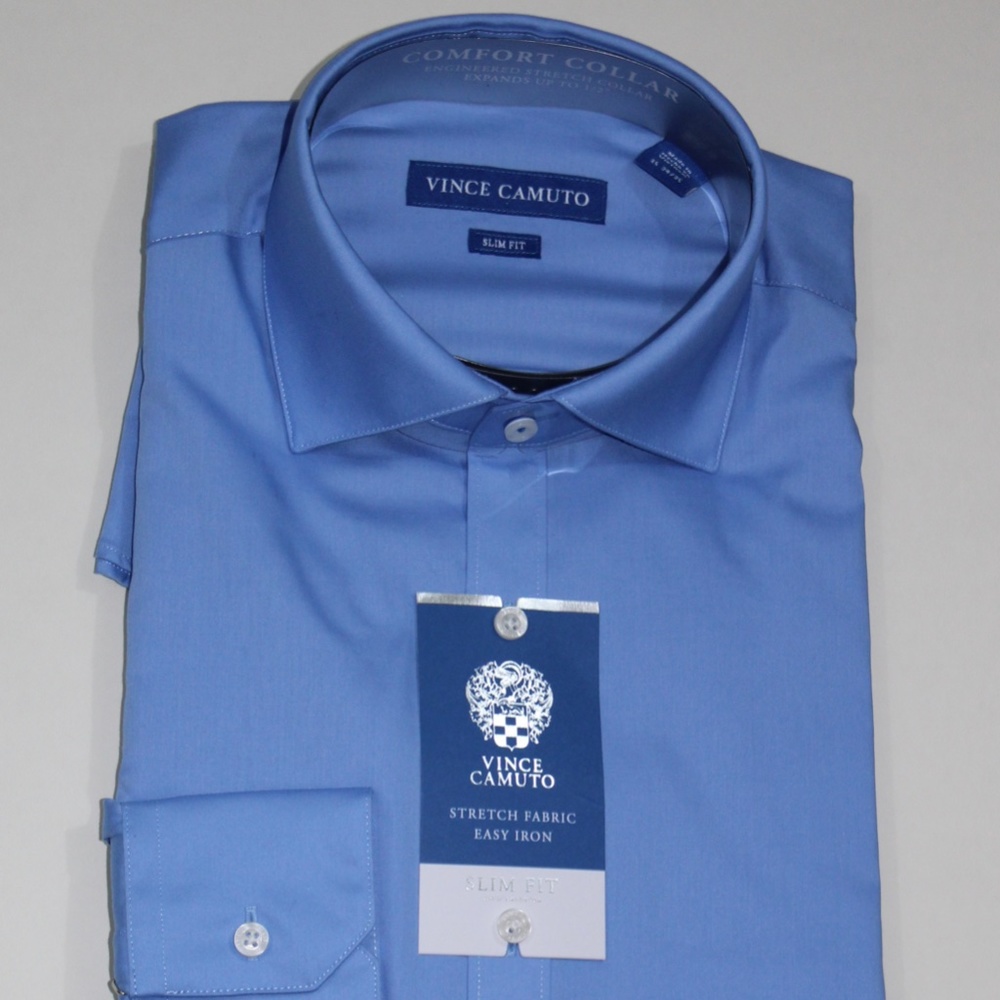 Vince Camuto Men's Slim-Fit Dobby Dress Shirt